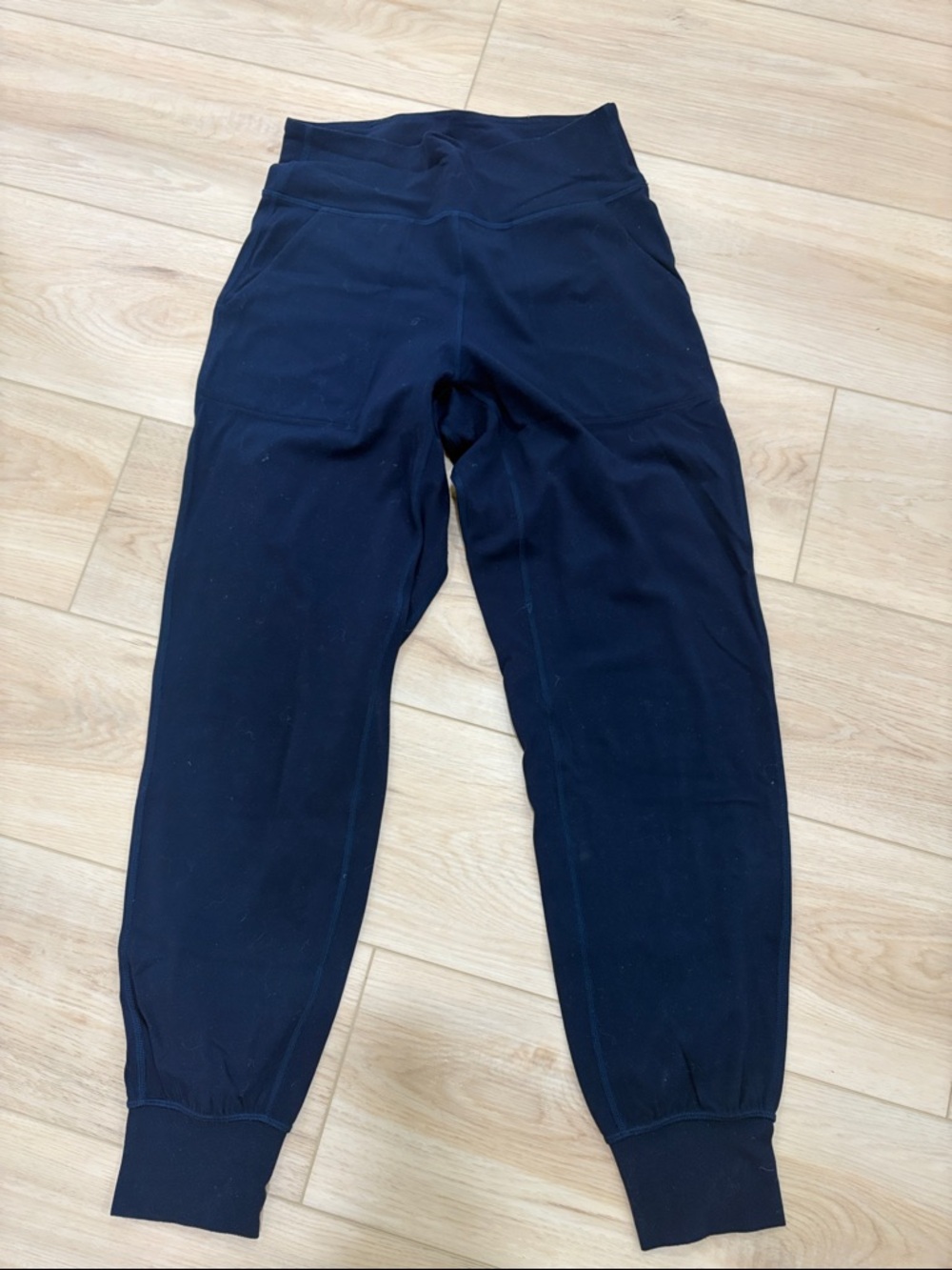 lululemon athletica Navy High-Rise Womens Leggings with Cuffed Ankles